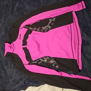 Moving sale, everything must go!! Fila quarter zip